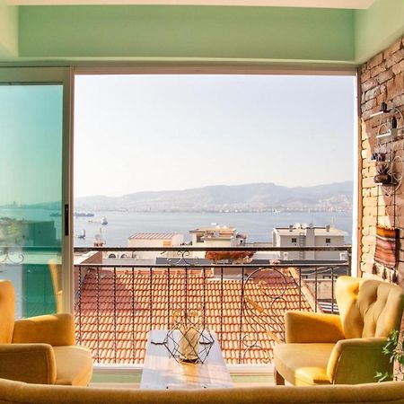 Flat With Great View And Central Location In Konak Izmir Bagian luar foto