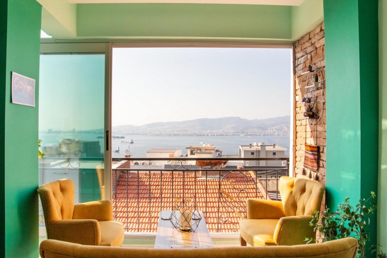 Flat With Great View And Central Location In Konak Izmir Bagian luar foto