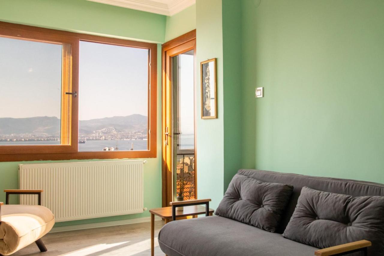 Flat With Great View And Central Location In Konak Izmir Bagian luar foto
