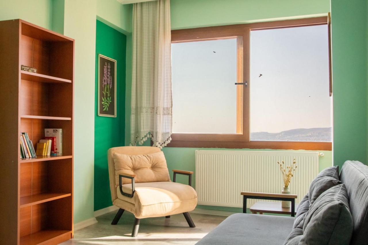 Flat With Great View And Central Location In Konak Izmir Bagian luar foto