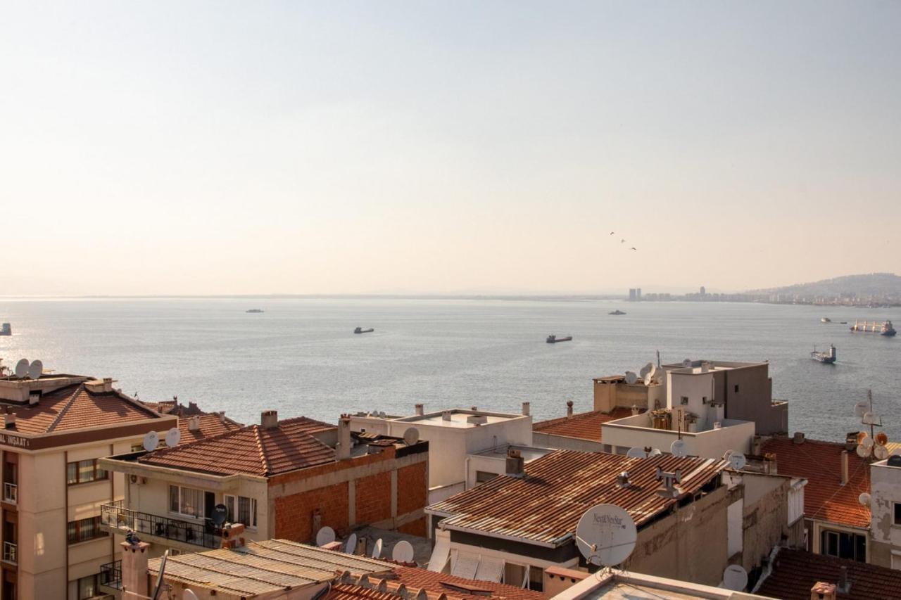 Flat With Great View And Central Location In Konak Izmir Bagian luar foto